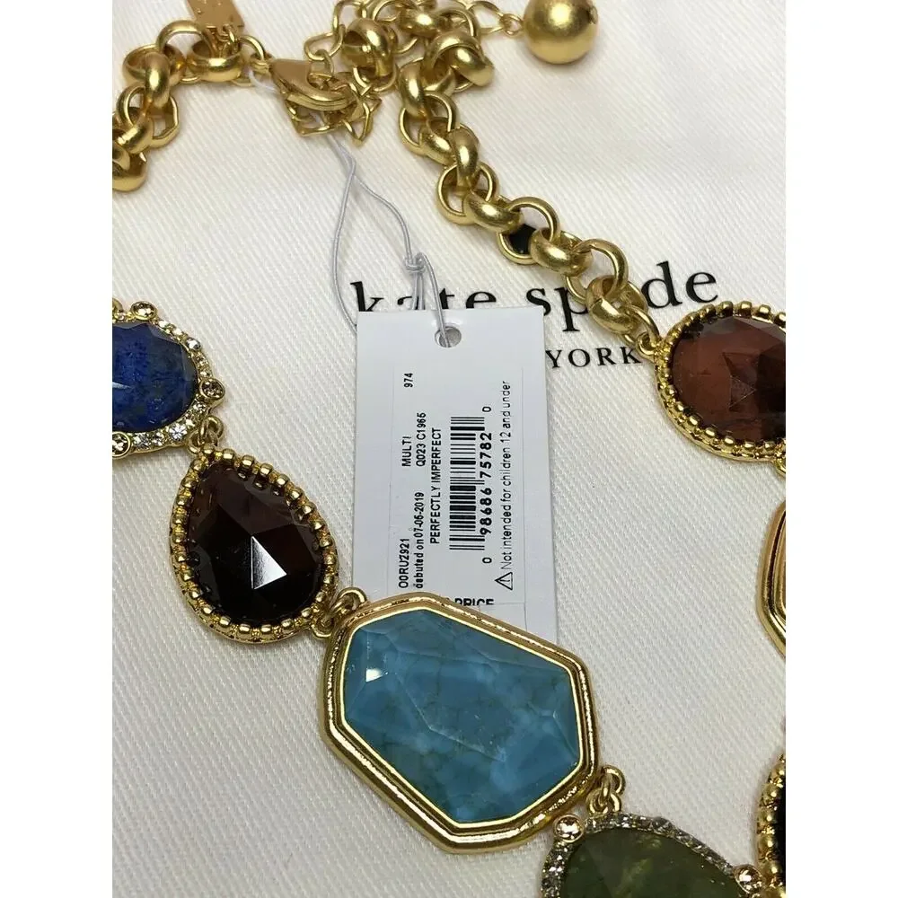 Kate Spade  PERFECTLY IMPERFECT Stone Necklace